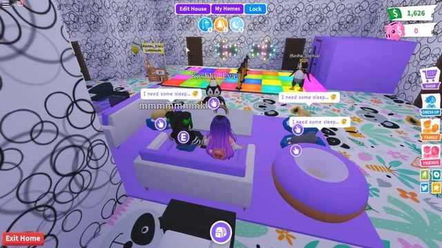 Новая рубрика показ мод в Адопт ми Roblox!!! смотреть онлайн