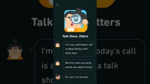 Talk Show Jitters (Ask Lucy) - DuoLingo Listening Comprehension (En-Ru)