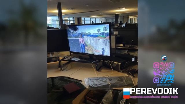 Новый СЛИВ GTA 6! Разработчик случайно слил кадр из офис?