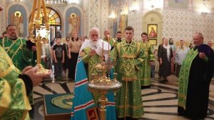 Всенощное бдение архиерейским чином накануне дня Святой Троицы (07.06.2025)