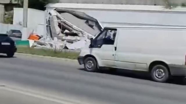 В Белгороде враг нанес удар БПЛА по АЗС