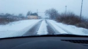 Въезд на массив, суббота 19 ноября 8 часов 35 минут, СНТ "Прогресс" Тургенева.
