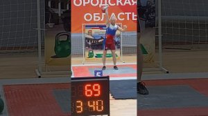 Рывок 32кг 126 раз | Кубок Нижегородской области 2025