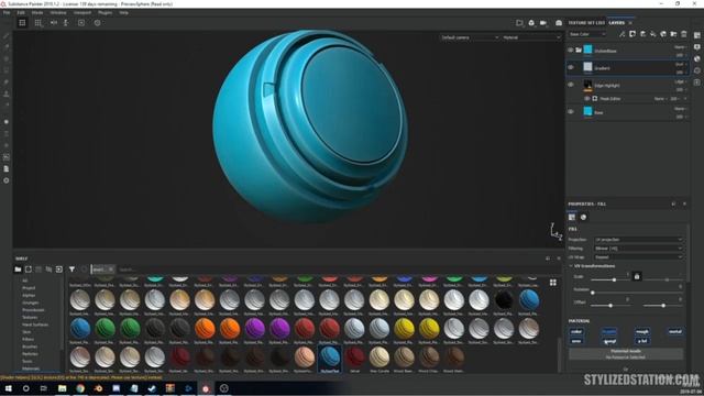 BEGINNERS START HERE- Creating your FIRST basic stylized material (SUPER EASY!) - Stylized Station's