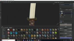 BONUS- Texturing the Taichi Sword (TIMELAPSE_NO COMMENTARY) - Stylized Station's Crafting Hall