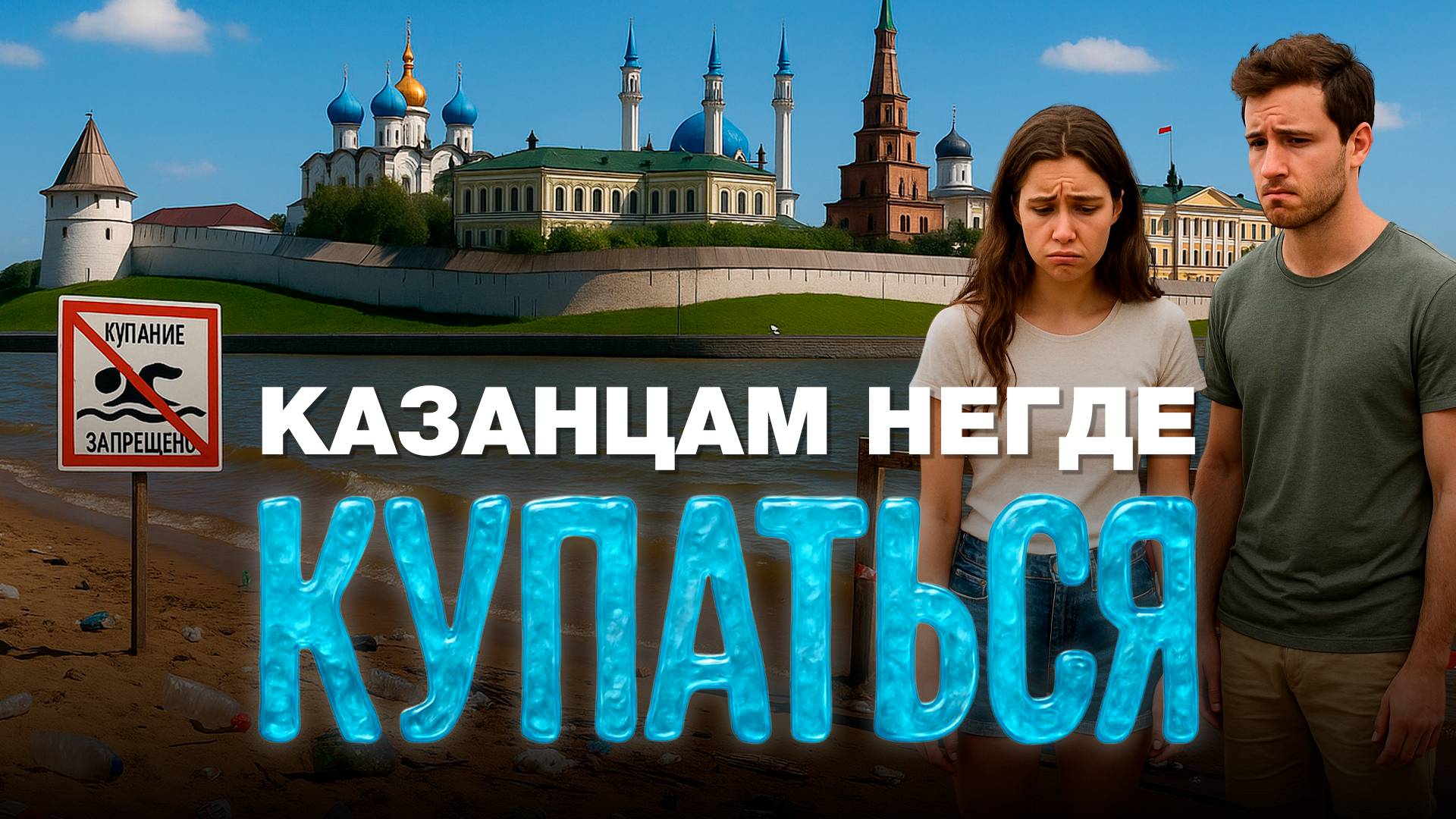Жителям Казани запретили купаться на городских пляжах 🏖️