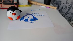 Рисую автопортрет чижика.