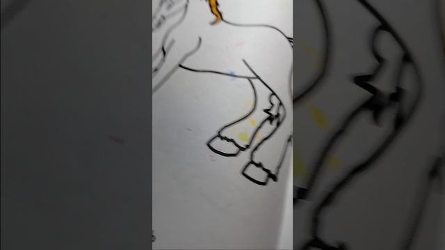 Показываю свою старую раскраску