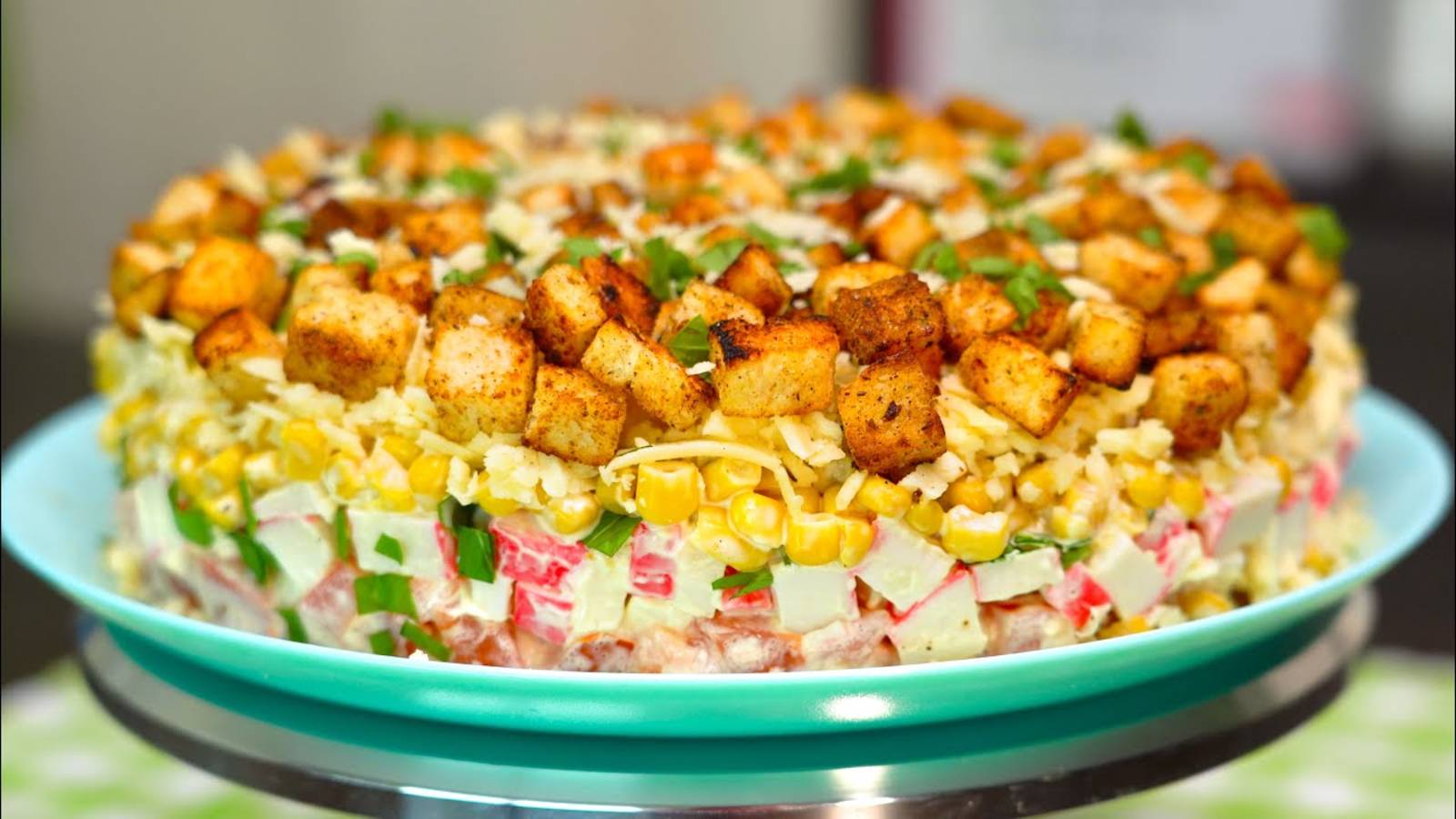 Безумно ВКУСНЫЙ и КРАСИВЫЙ Салат КОРРИДА на праздничный стол