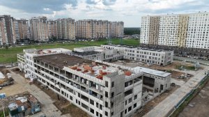 Самую большую школу в Люберцах строят в микрорайоне Зенино