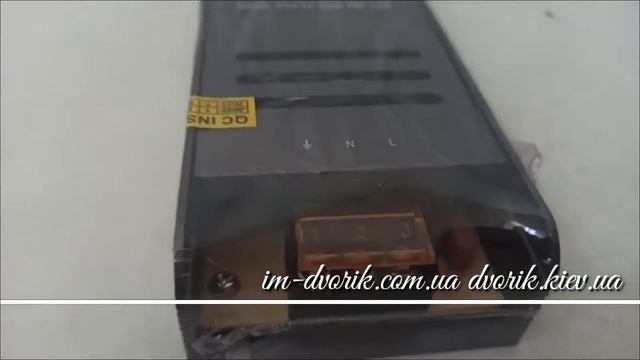 Як виглядає блок живлення негерметичний 24v ip20 400w 16,6A дл