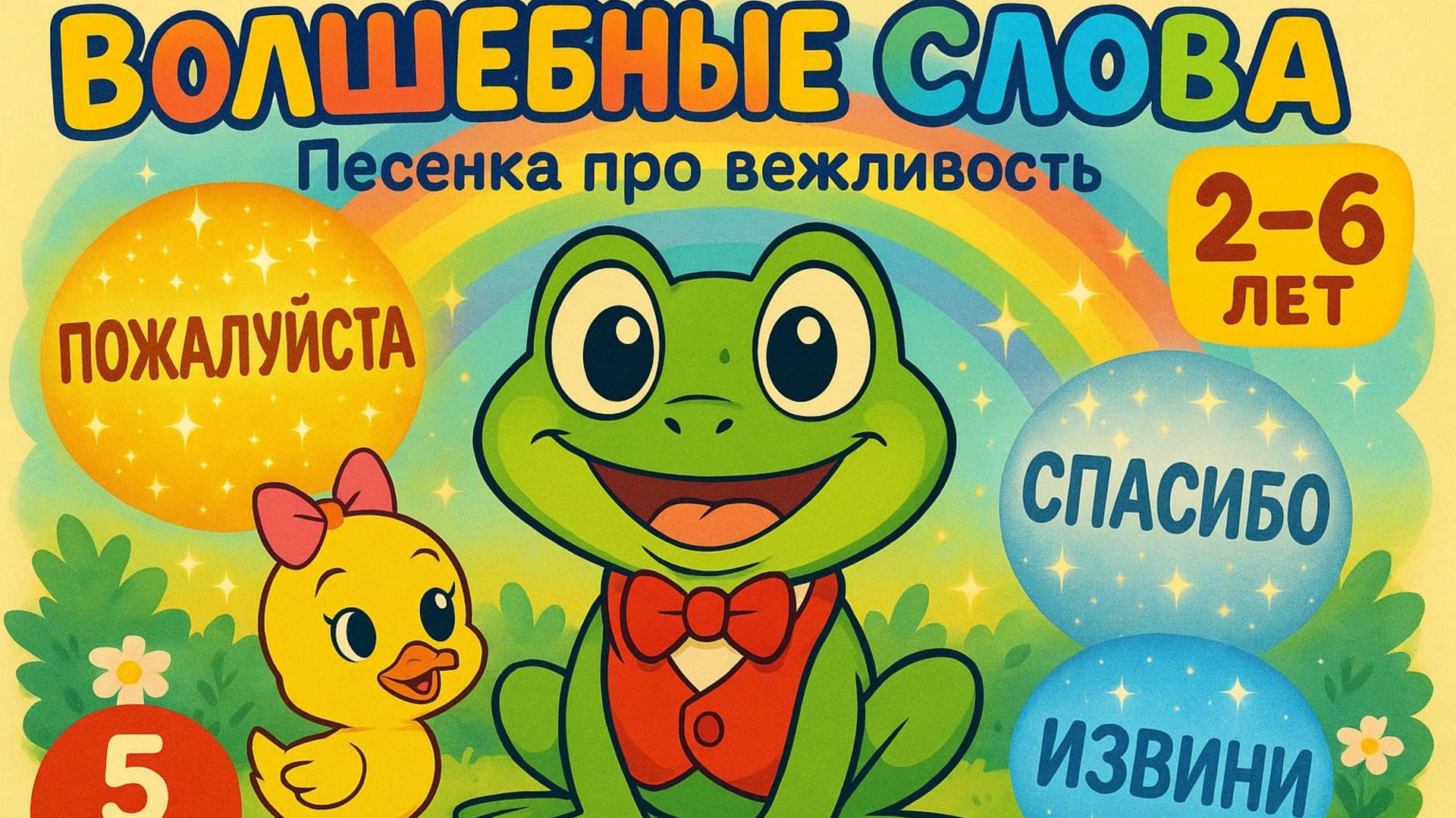 🎵 КАК НАУЧИТЬ РЕБЕНКА ГОВОРИТЬ СПАСИБО? | Музыкальный Мультфильм | Новый Хит для Детей | Мультик