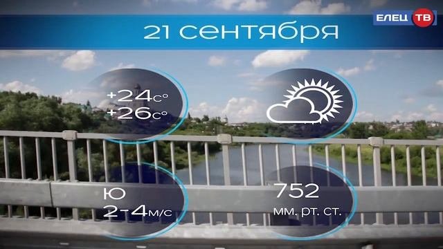 Прогноз погоды на 21 сентября