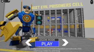 Прохождение игры в Roblox 
Barry Prison Escape Lego mode