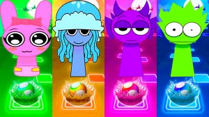 Спрунки - Мультики про Спрунке | МУЛЬТФИЛЬМЫ SPRUNKI в Tiles Hop 55 серия