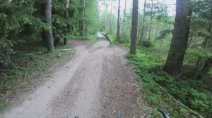 На велике,по Оларевке, с GoPro....