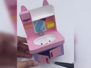 Идеи миниатюры из бумаги! Играть ребенку! Оригами своими руками!