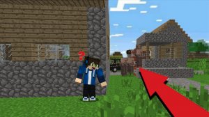 зачем эти жители хотят уничтожить эту деревню в майнкрафт. minecraft 100% троллинг