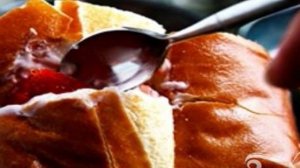 Французские тосты с фруктовой начинкой