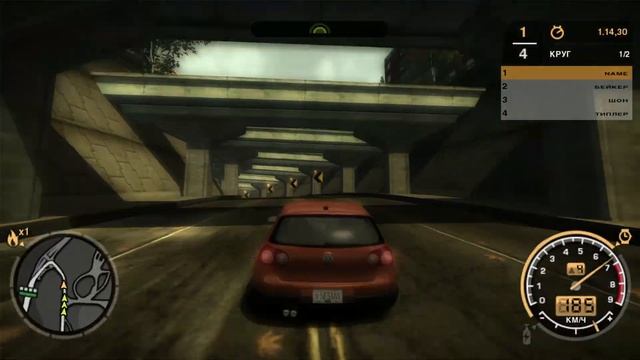 НАЧАЛО ПРОХОЖДЕНИЯ NFS MOST WANTED (2005) НА 100% #1 смотреть онлайн
