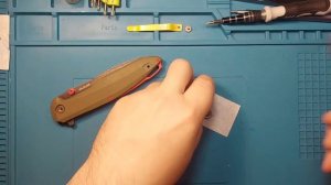 Нож Mr.BLADE Convair Boba Fett Разборка,обслуживание,мат.