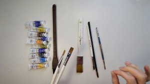 Материалы для акварельного марафона