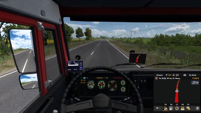 Euro truck simulator 2 1.49 карта Суровая России R6 смотреть онлайн