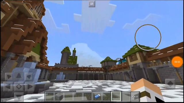 Обзор карты '' Frozen '' или '' Холодное сердце '' в майнкрафт смотреть онлайн