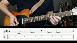 Beginner Blues Lick in A(tab)