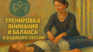 Тренировка внимания и баланса в бодиворк- сессии. Урок первый. Ведет - Олеся Бондарева.