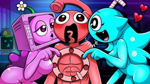 СПРУНКИ или СПРУНКЕ играют в любовь | Sprunki мультфильм
