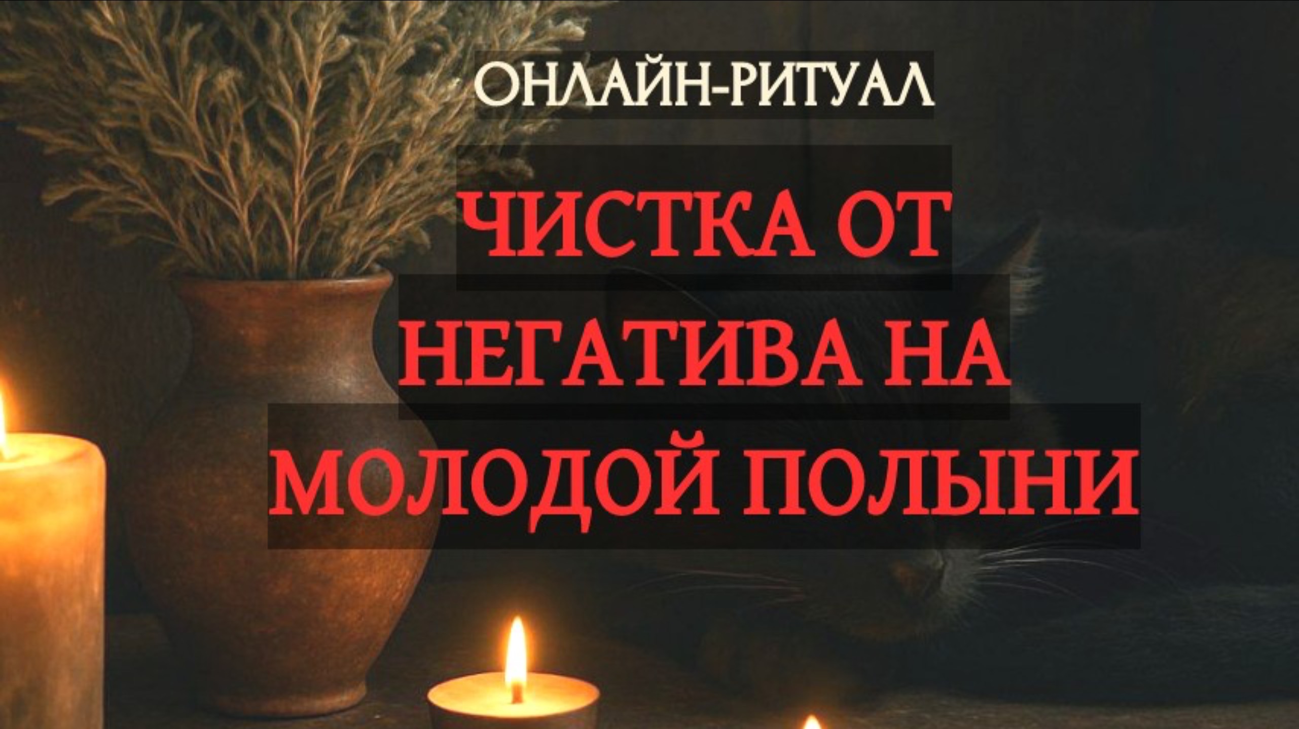 11.06 ЧИСТКА ОТ НЕГАТИВА НА МОЛОДОЙ ПОЛЫНИ. ОНЛАЙН-РИТУАЛ С ОБРАТКОЙ