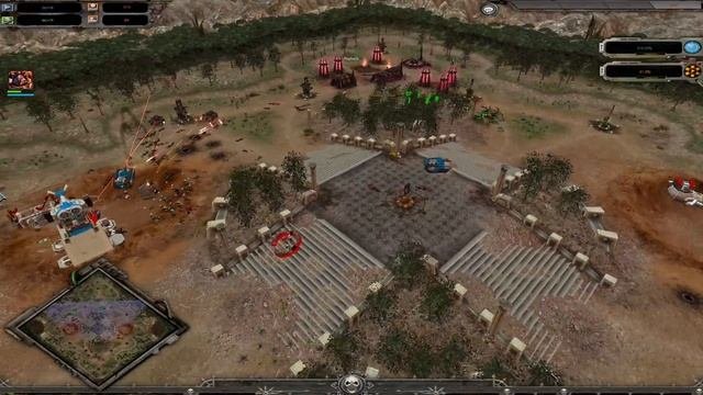 ТОП 1 ИГРОК MASTER YOBA обороняется против сил Хаоса в Warhammer