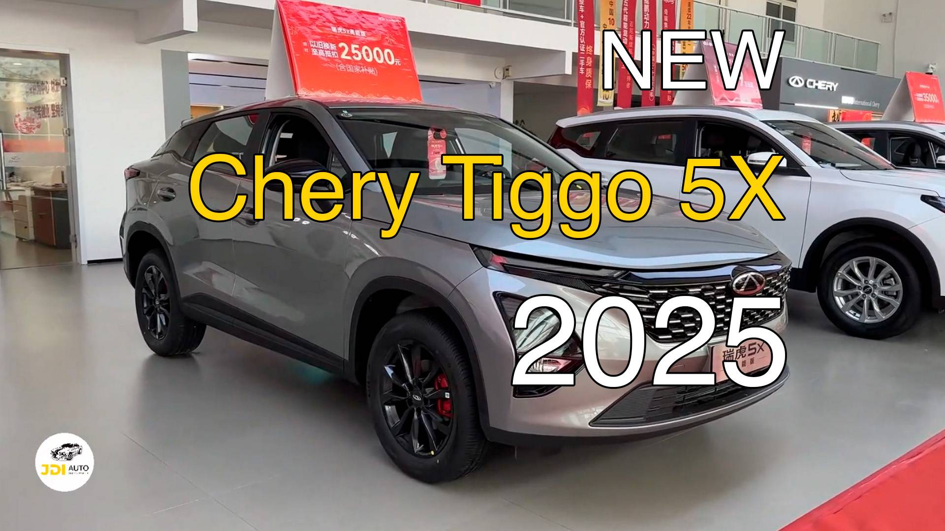 Новый Chery Tiggo 5X 2025 года. Видео обзор.