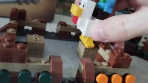 ЛЕГО ПО МАЙНКРАФТ ФИЛЬМУ CHICKEN JOKEY (ПЕРВЫЙ ОБЗОР НА РУСС?