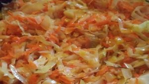 Гречка с капустой