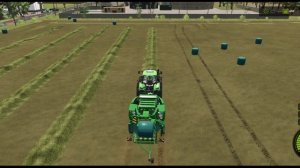 Farming Simulator 25. Lipinki. Серия 24. Тюковка на новой технике.