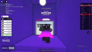 Обзор на новую роль офицера в squid game infinity rp roblox