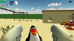 Школа в Chicken gun 2 серия (мы побили Игоря🤜🤕)