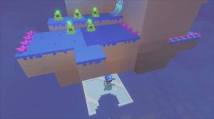 Astro Bot : Кубический Каскад. Прохождение 100%. Все Боты, Паз