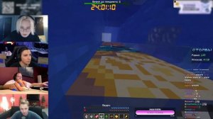 СТИНТ, ТОХА Т2x2, ДРЕЙК и МАЗЕЛОВ ИГРАЮТ в СТОЛБЫ МАЙНКР?