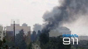 Пожаром в Солнечном
