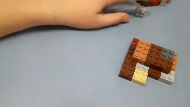 Башня из деталей лего классическая средневековая