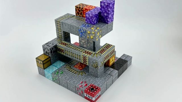 Магнітний конструктор Майнкрафт "Великий портал" 100psc смотреть онлайн