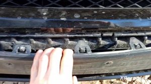 BMW X3 F25 (2013) замена переднего датчика парктроника без сн