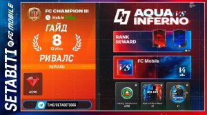 ГАЙД НОВОГО РИВАЛС FC mobile 25 • Новые Награды и Дивизионы • Divsion Rivals FC mobile