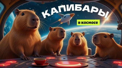 Капибары в космосе 🚀 | Весёлый мультфильм для детей🐾
