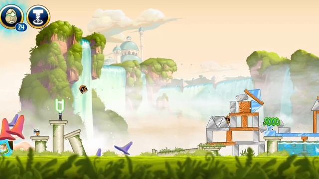 Gameplay angry birds star wars III (mod) часть 3 смотреть онлайн