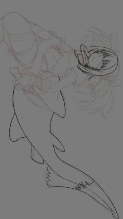 Goblin Shark Gura #gawrgura #art #gura #hololive #vtuber #timelapse #drawing #gawrt #fyp