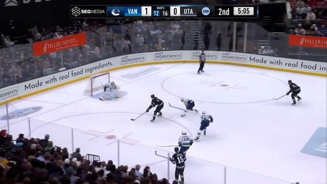 ХК Юта - Ванкувер Кэнакс НХЛ Регулярный сезон 24/25 Обзор смотреть онлайн